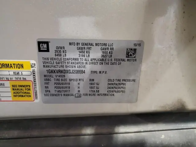 2016 GMC ACADIA SLT-1  