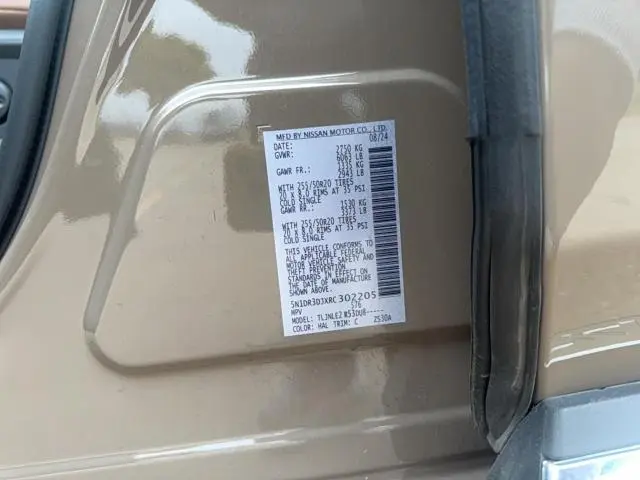 2024 NISSAN PATHFINDER PLATINUM  