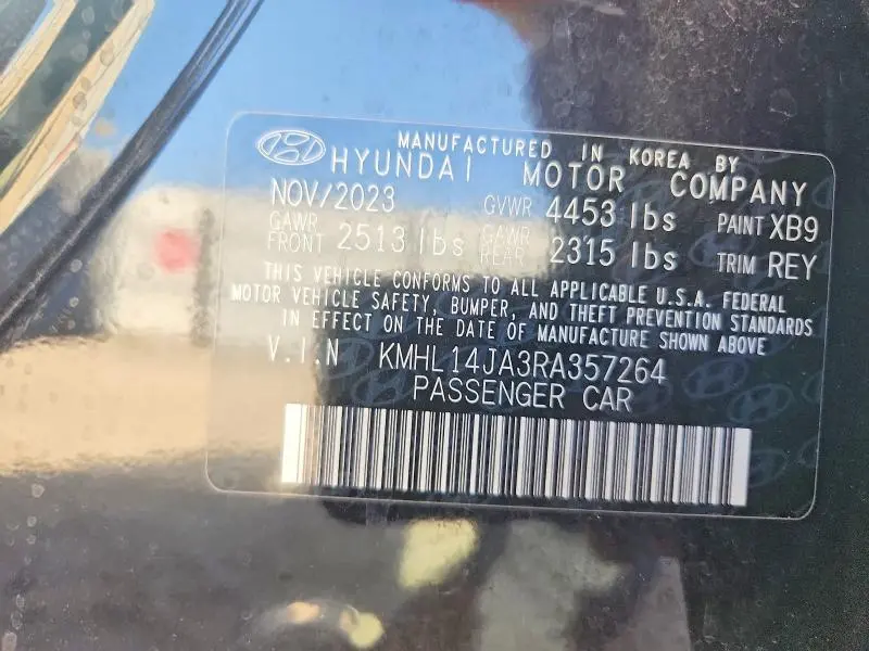 2024 HYUNDAI SONATA SEL  