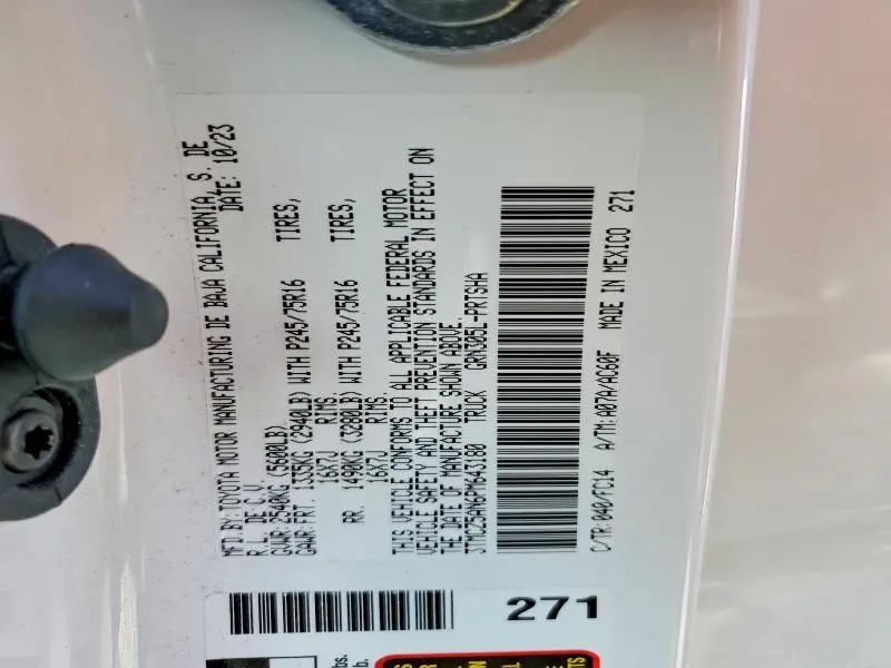 2023 TOYOTA TACOMA SR5 V6  