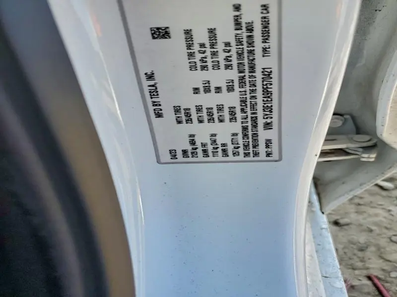 2023 TESLA MODEL 3   