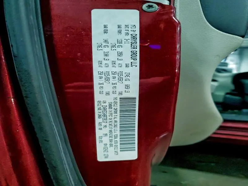 2011 DODGE GRAND CARAVAN CREW  