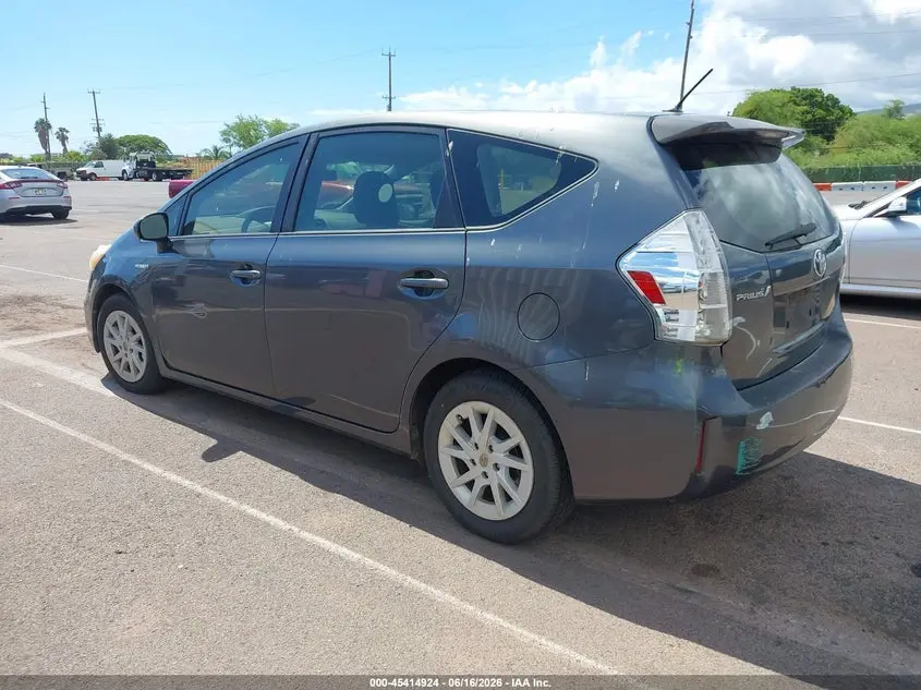 2013 TOYOTA PRIUS V FIVE/THREE/TWO