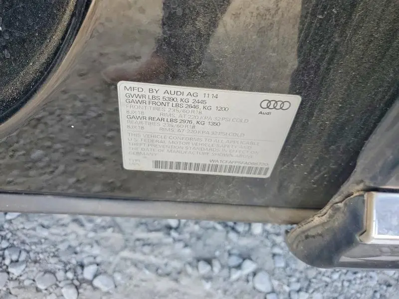 2015 AUDI Q5 PREMIUM  