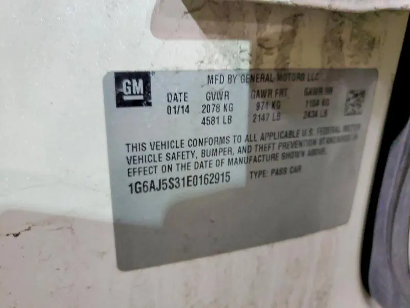 2014 CADILLAC ATS PERFORMANCE  