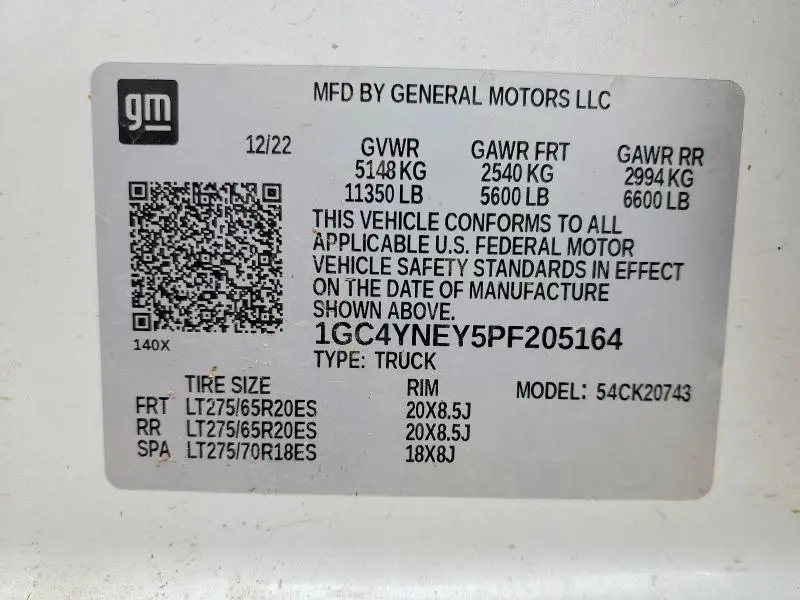 2023 CHEVROLET SILVERADO K2500 HEAVY DUTY LT  