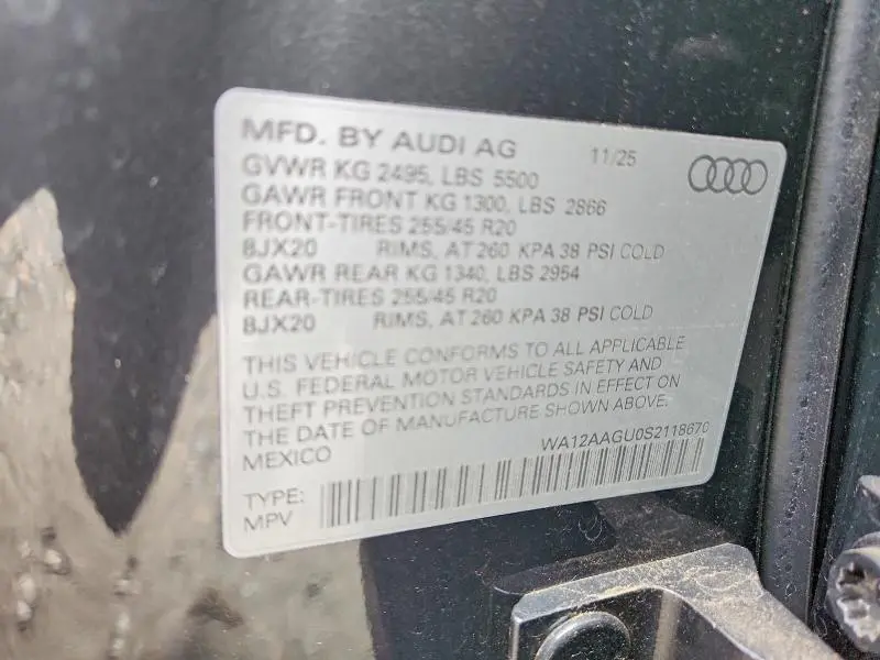 2025 AUDI Q5 PREMIUM PLUS  