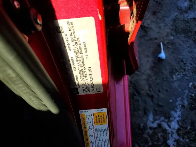 2019 CHEVROLET SPARK 1LT  