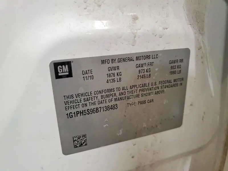 2011 CHEVROLET CRUZE LTZ  