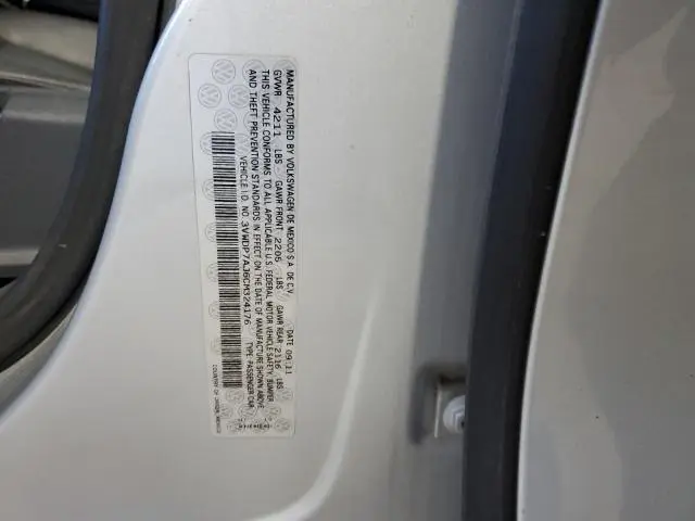 2012 VOLKSWAGEN JETTA SE  