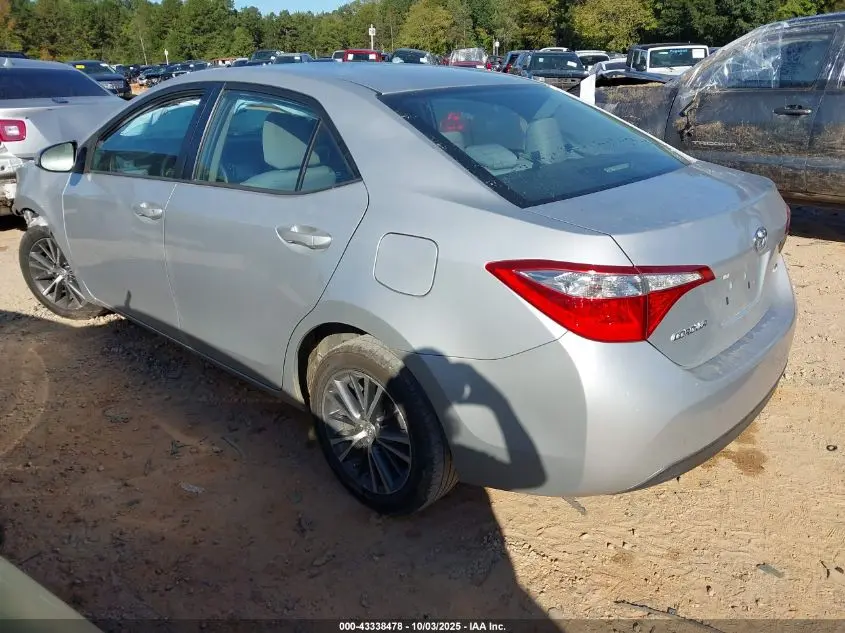 2016 TOYOTA COROLLA LE PLUS