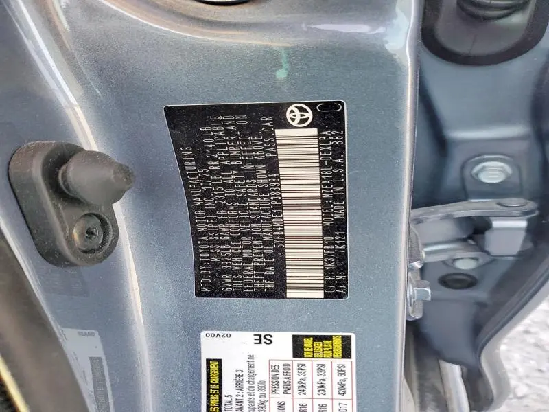 2026 TOYOTA COROLLA LE  