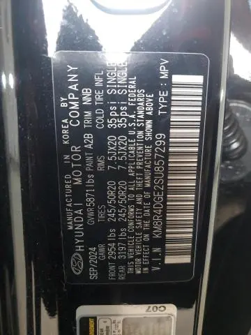 2025 HYUNDAI PALISADE SEL PREMIUM  
