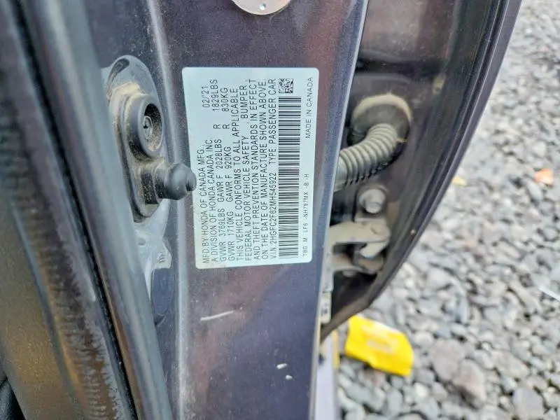2021 HONDA CIVIC LX  