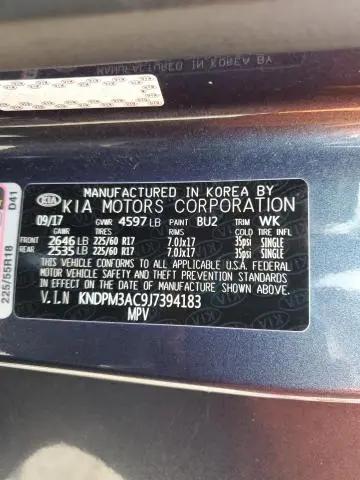 2018 KIA SPORTAGE LX  