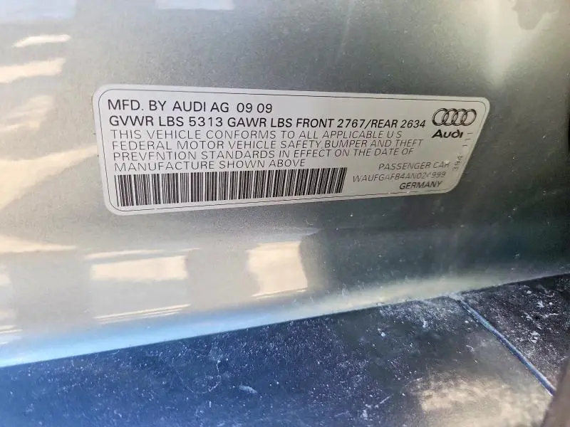 2010 AUDI A6 PREMIUM PLUS  