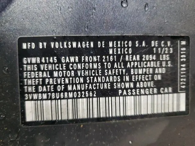 2024 VOLKSWAGEN JETTA SPORT  