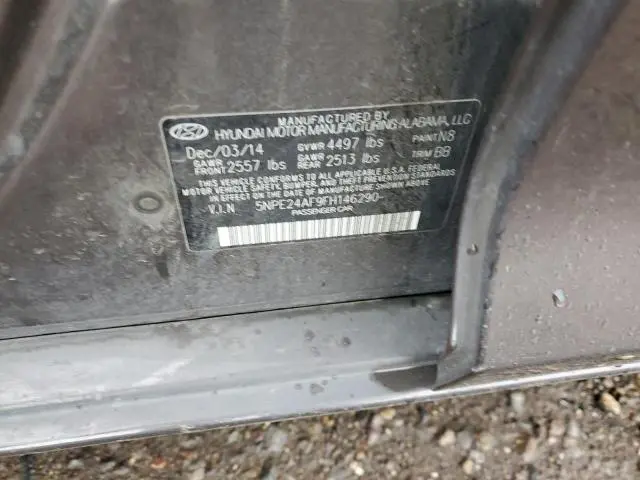 2015 HYUNDAI SONATA SE  