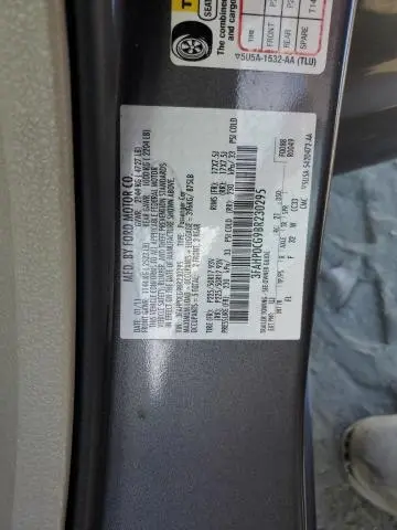 2011 FORD FUSION SEL  