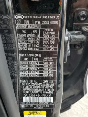 2019 LAND ROVER DISCOVERY SPORT HSE  