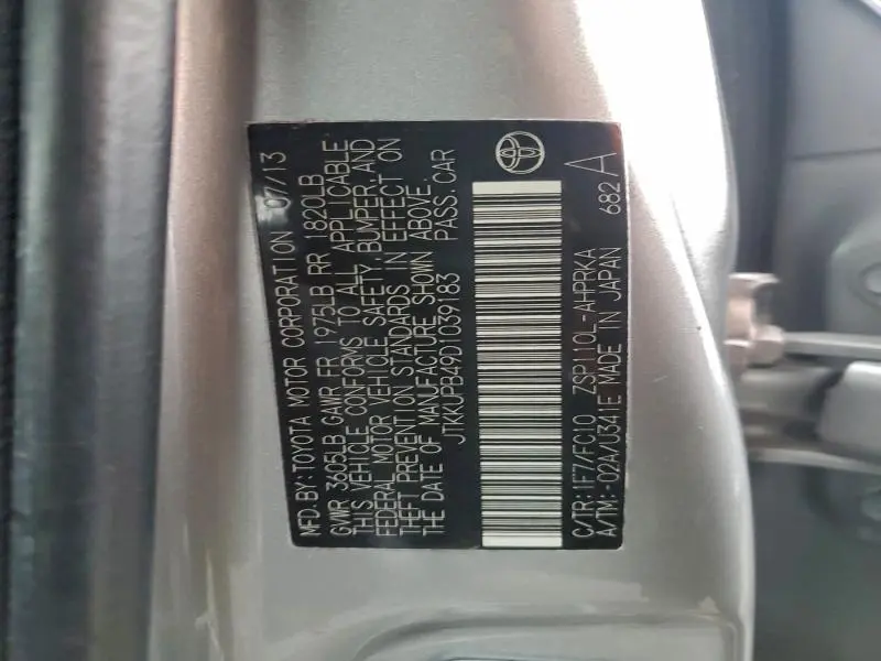 2013 TOYOTA SCION XD   