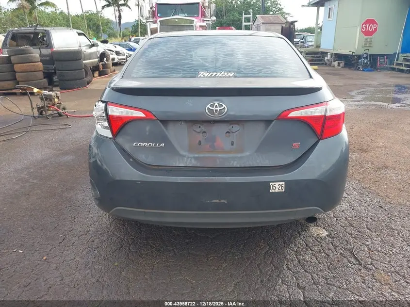 2014 TOYOTA COROLLA S PLUS