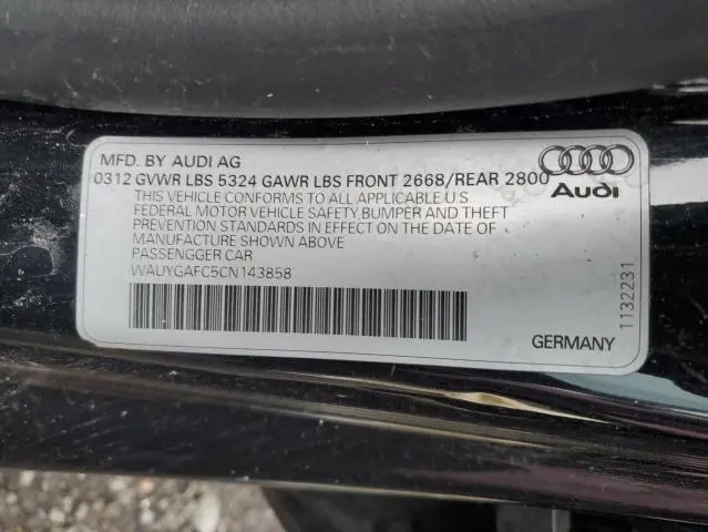 2012 AUDI A7 PREMIUM PLUS  