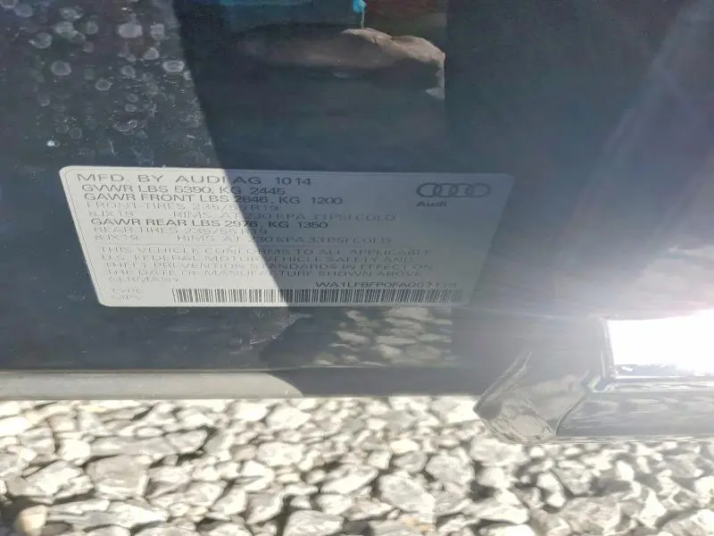 2015 AUDI Q5 PREMIUM PLUS  