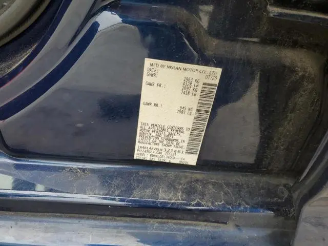 2020 NISSAN ALTIMA S  