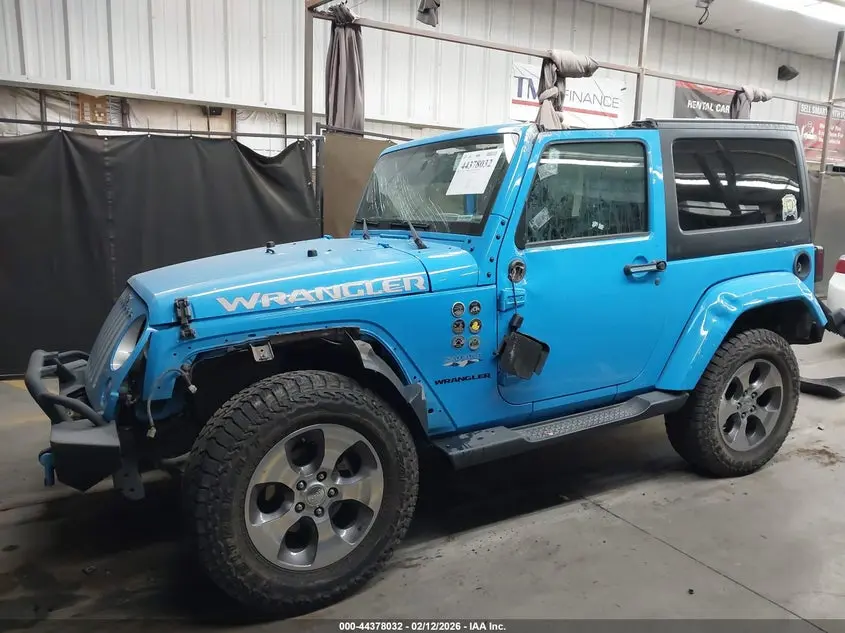 2017 JEEP WRANGLER SAHARA 4X4