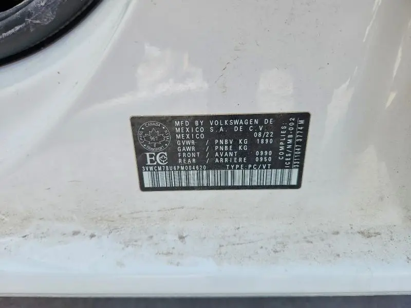 2023 VOLKSWAGEN JETTA TRENDLINE  