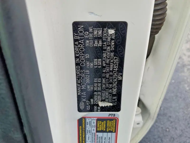 2017 KIA SOUL BASE  