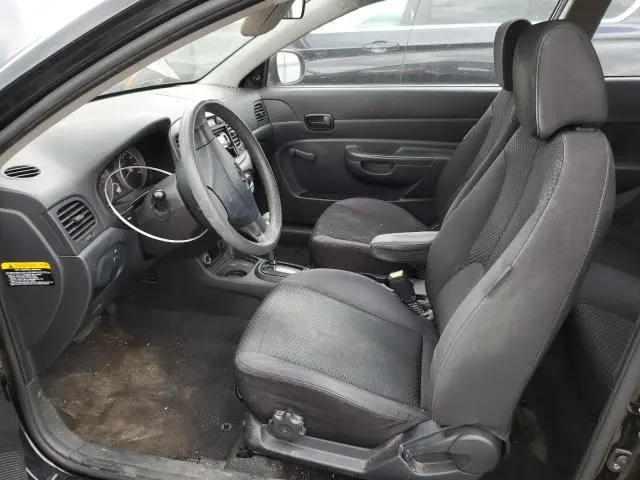 2010 HYUNDAI ACCENT BLUE  