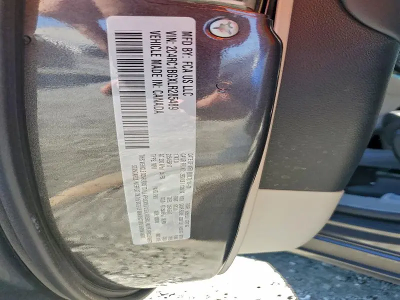 2020 CHRYSLER PACIFICA TOURING L  