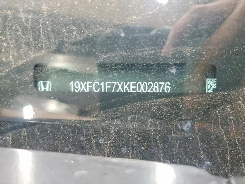 2019 HONDA CIVIC EXL  