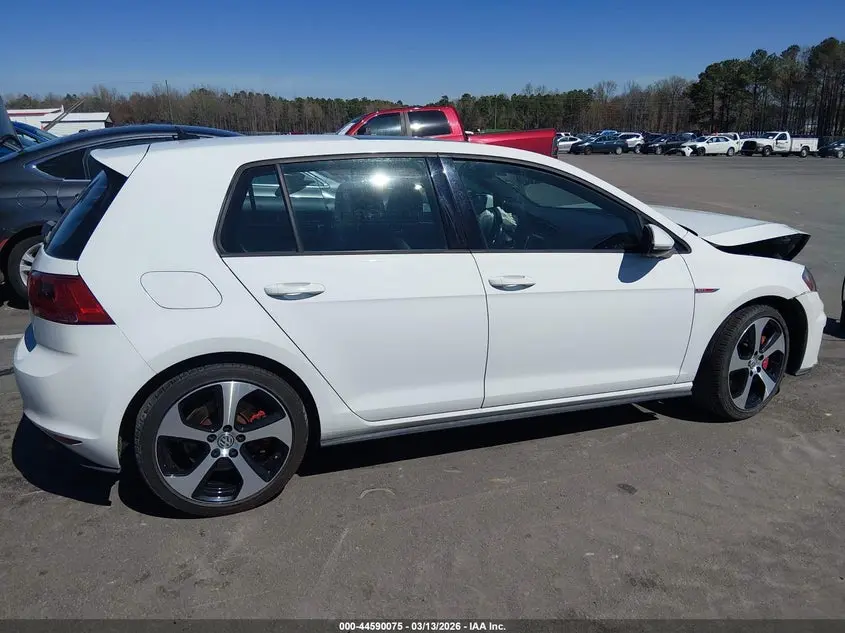 2016 VOLKSWAGEN GOLF GTI AUTOBAHN W/PERFORMANCE PACKAGE 4-DOOR