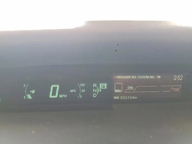 2012 TOYOTA PRIUS TWO  