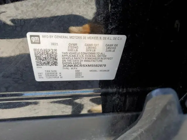 2021 CHEVROLET BLAZER 2LT  