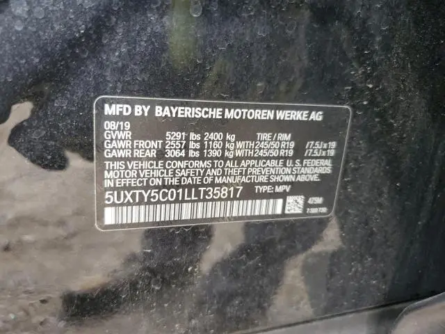 2020 BMW X3 XDRIVE30I  