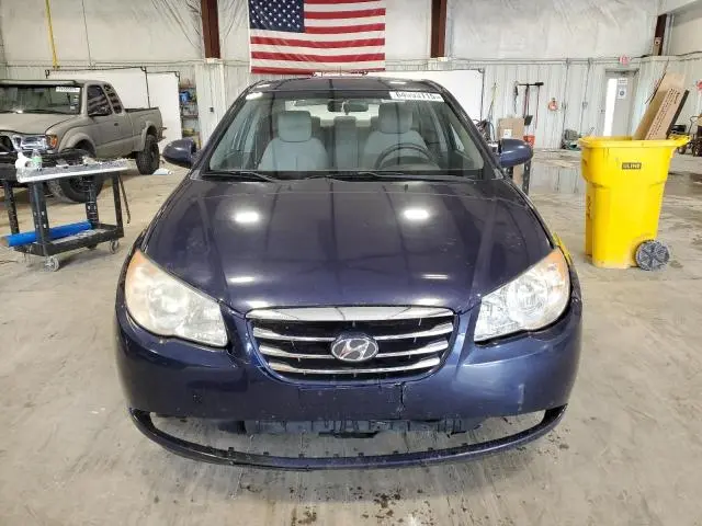 2010 HYUNDAI ELANTRA BLUE  