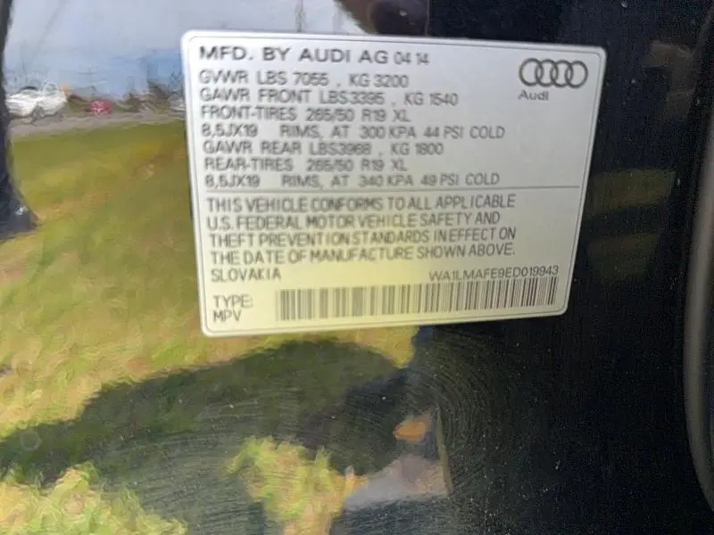 2014 AUDI Q7 PREMIUM PLUS  