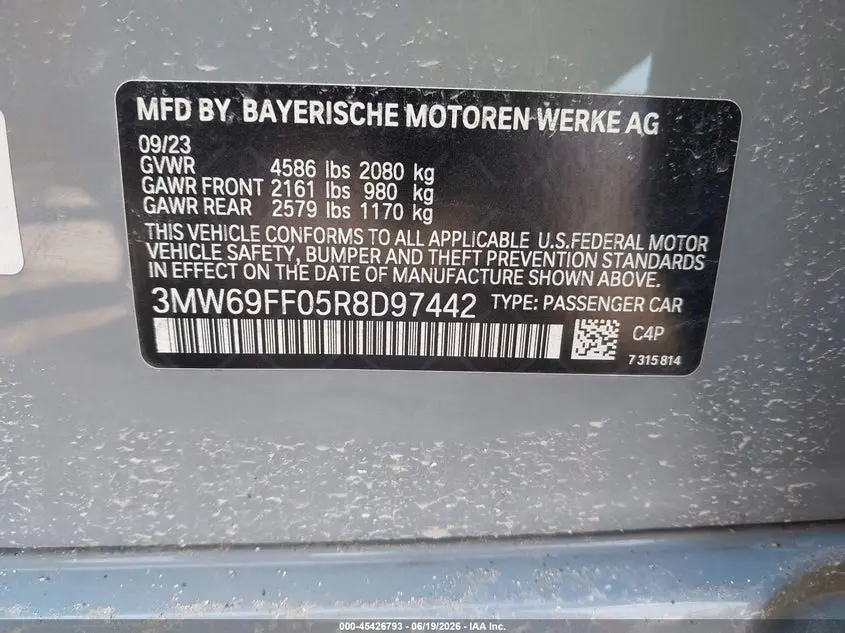2024 BMW 330I  