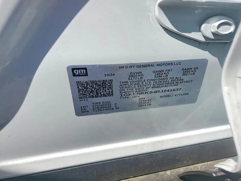 2024 GMC ACADIA UPLEVEL  