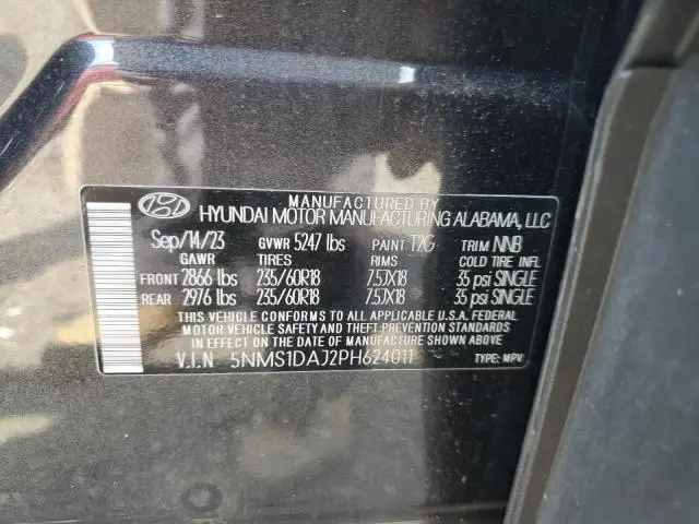 2023 HYUNDAI SANTA FE SE  