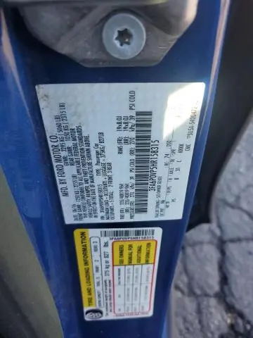 2017 FORD FUSION SPORT  