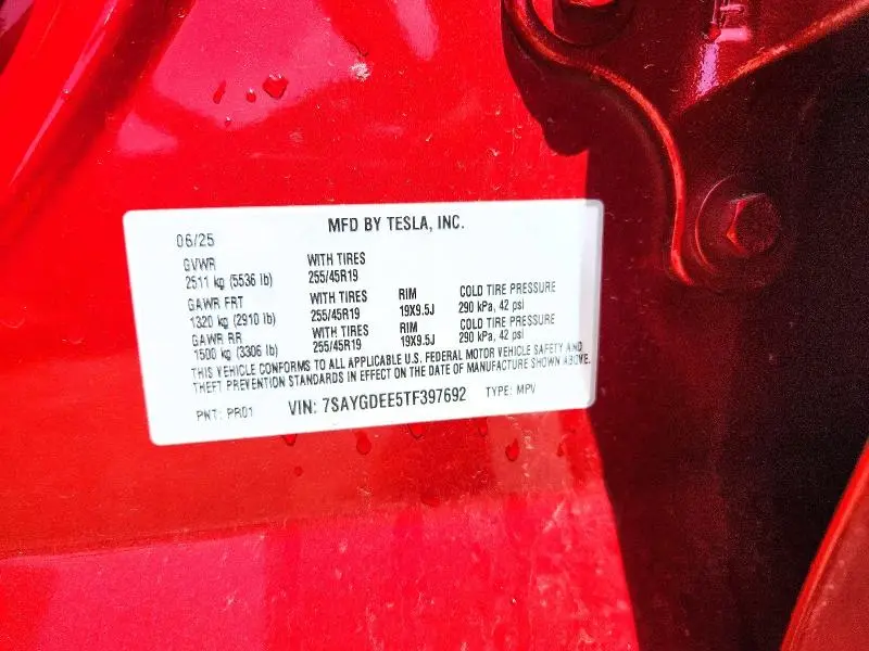 2026 TESLA MODEL Y   