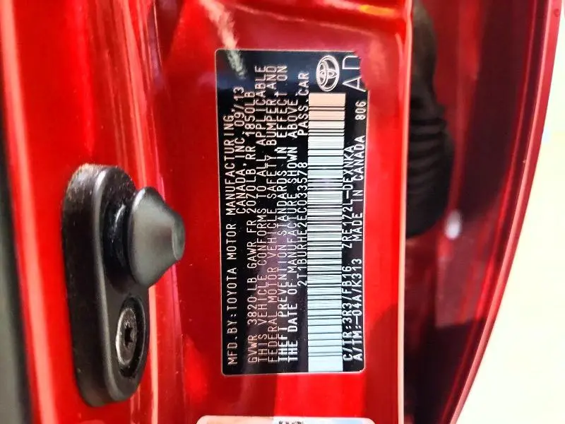 2014 TOYOTA COROLLA LE  