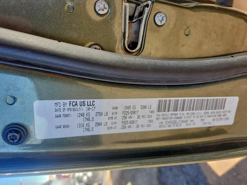 2018 DODGE JOURNEY SXT  