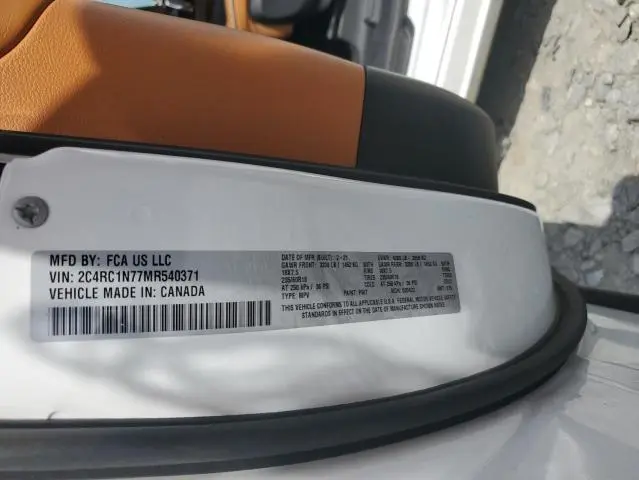 2021 CHRYSLER PACIFICA HYBRID PINNACLE  