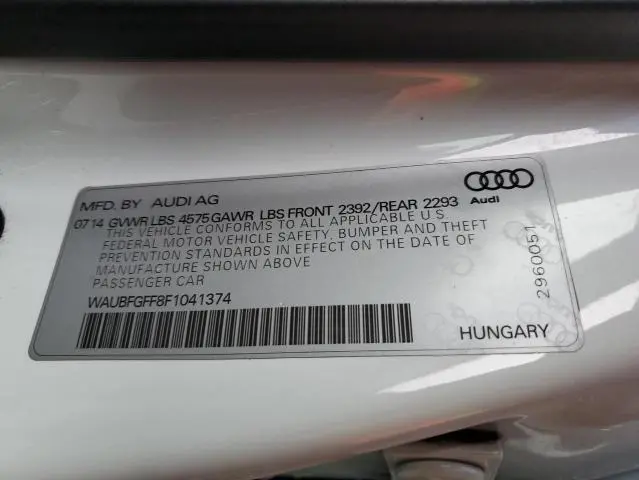 2015 AUDI A3 PREMIUM  